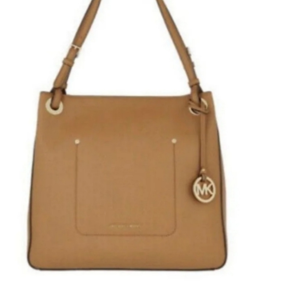 Authentic Michael Kors Walsh Tote Bag Fawn Medium